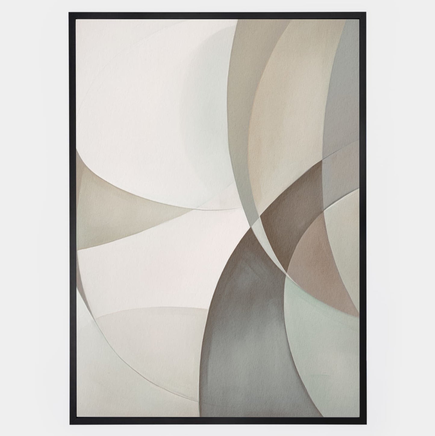 Abstract poster Dazzling Serenity No.1