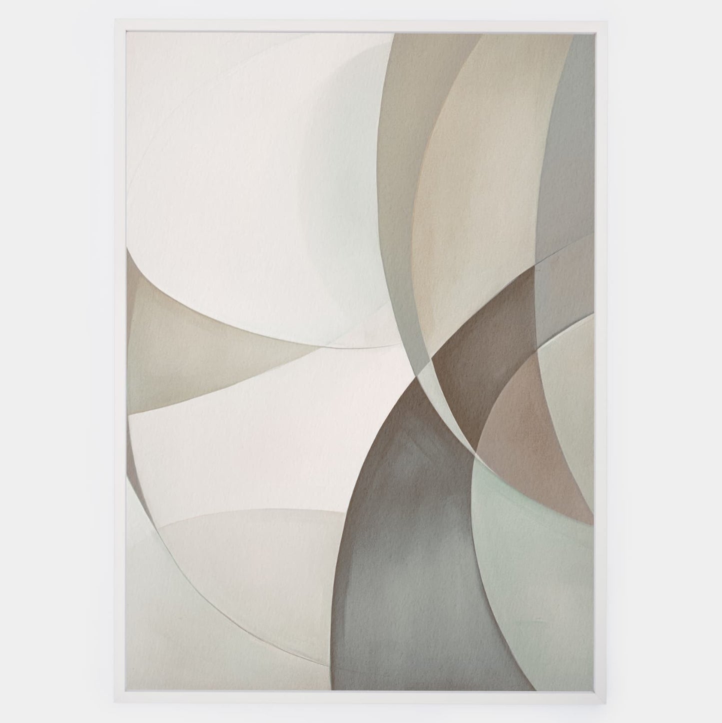 Abstract poster Dazzling Serenity No.1