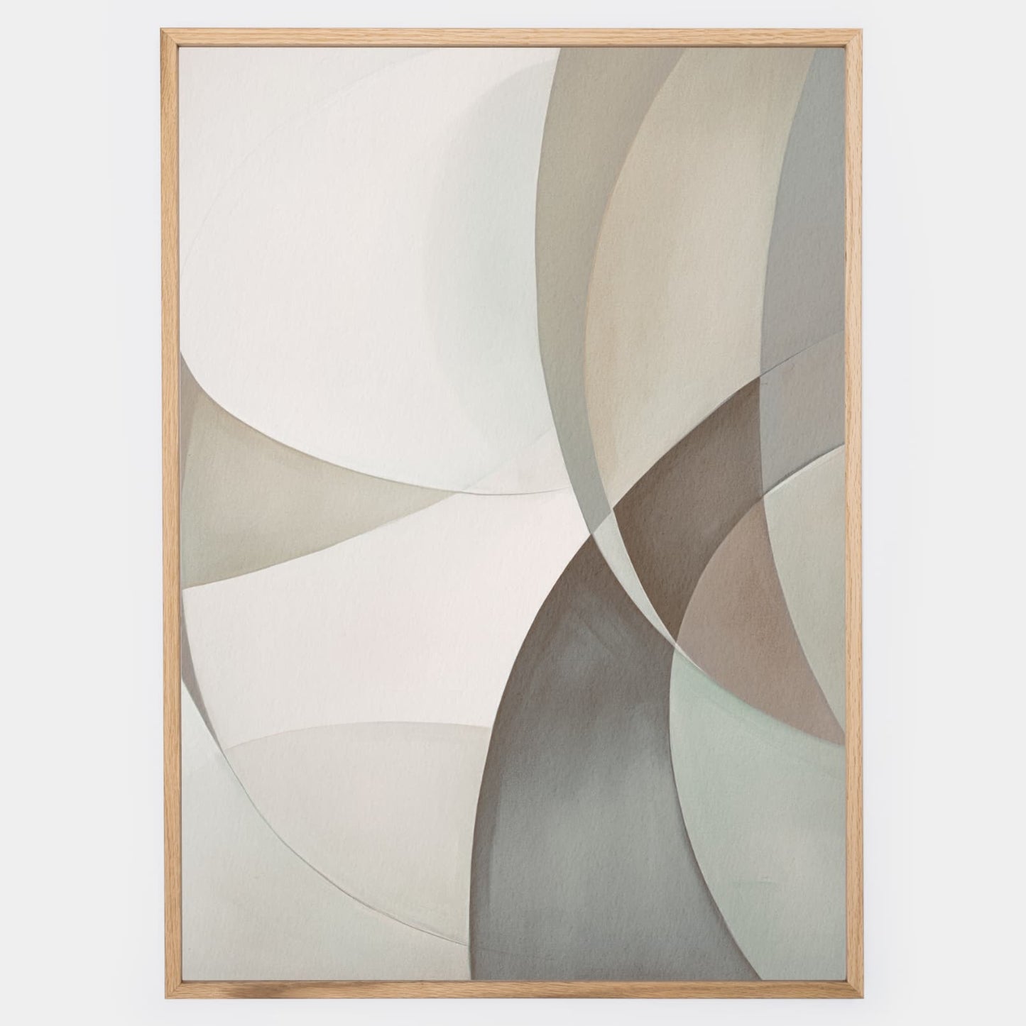 Abstract poster Dazzling Serenity No.1