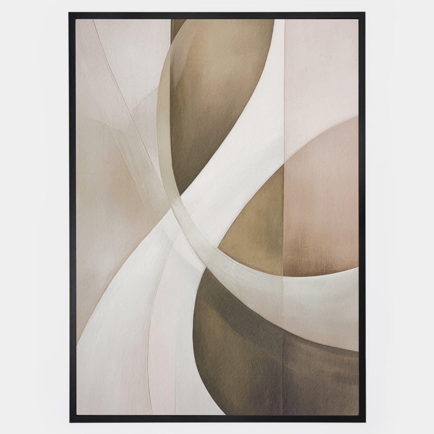 Abstract poster Dazzling Serenity No.2