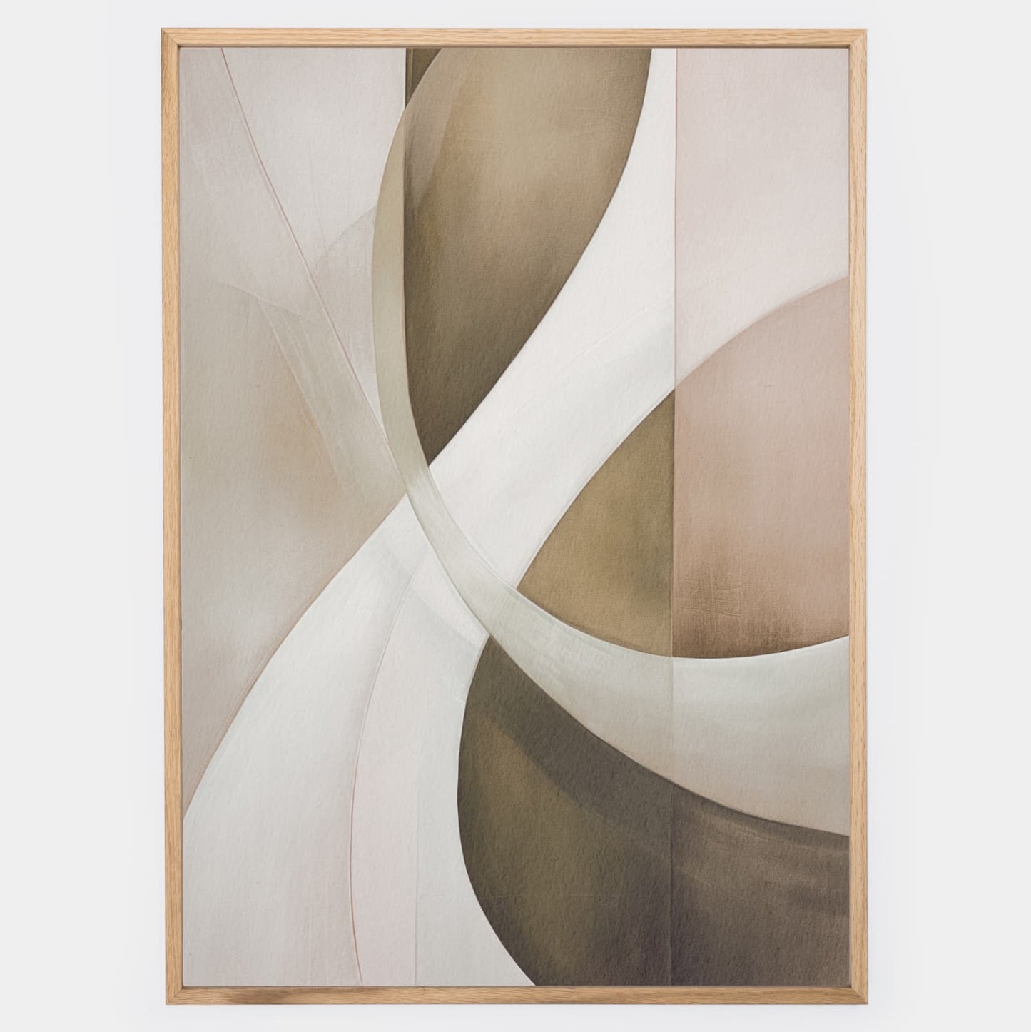 Abstract poster Dazzling Serenity No.2
