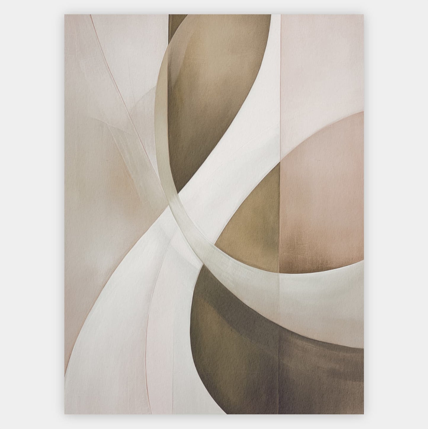 Abstract poster Dazzling Serenity No.2