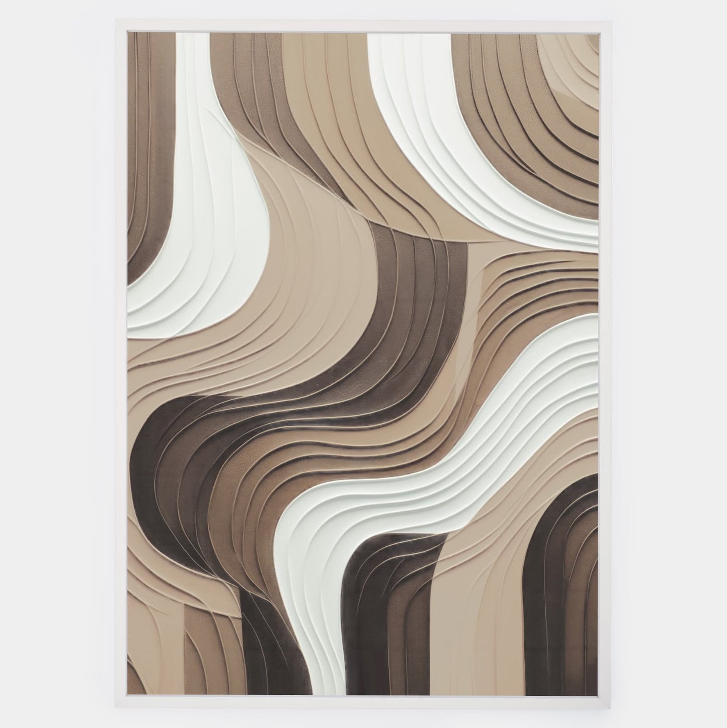 Abstract poster Zen harmony