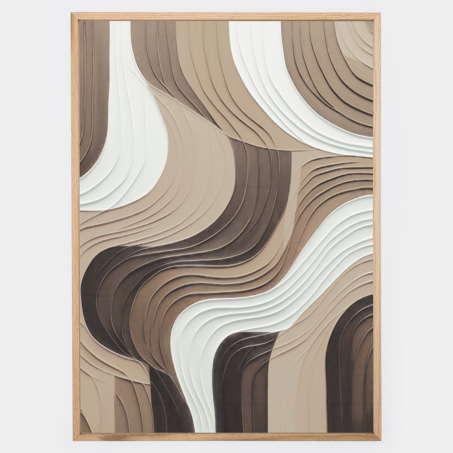 Abstract poster Zen harmony
