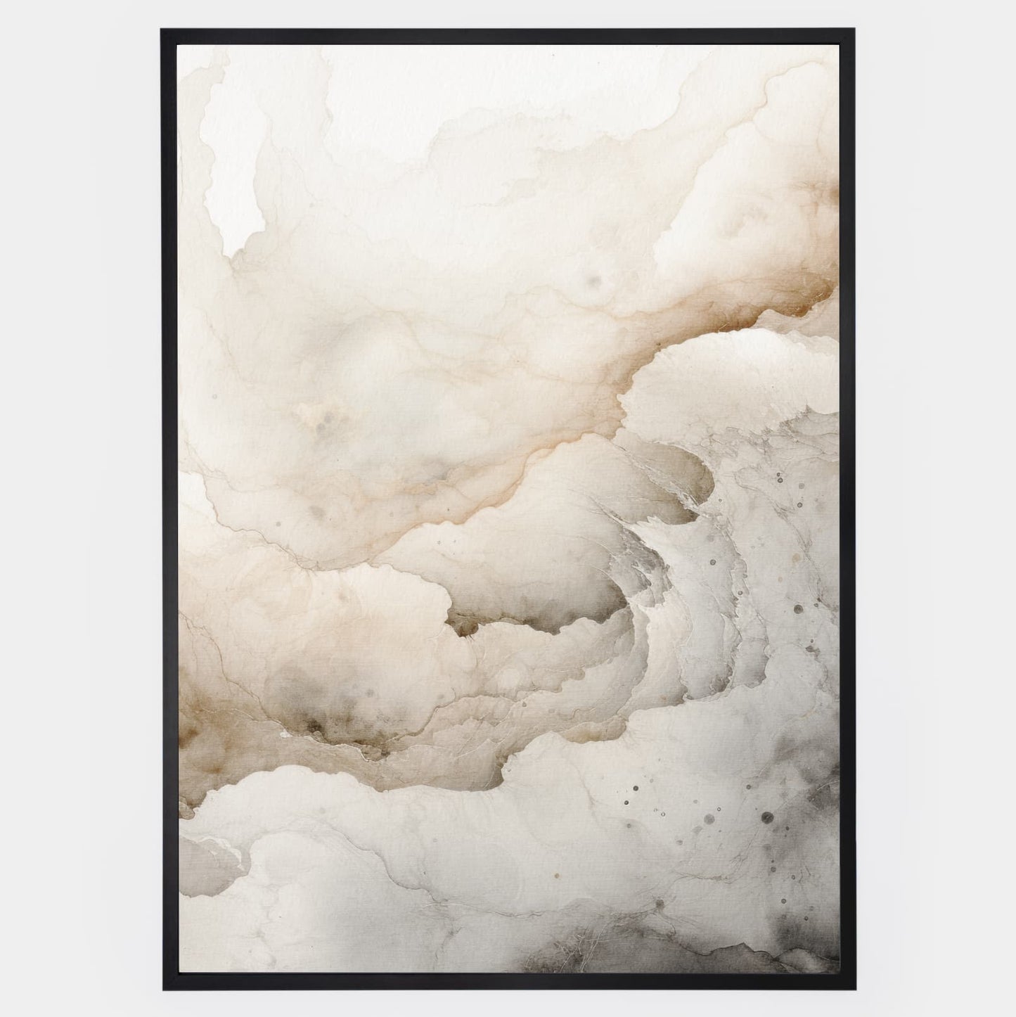 Abstract poster Neutral calm