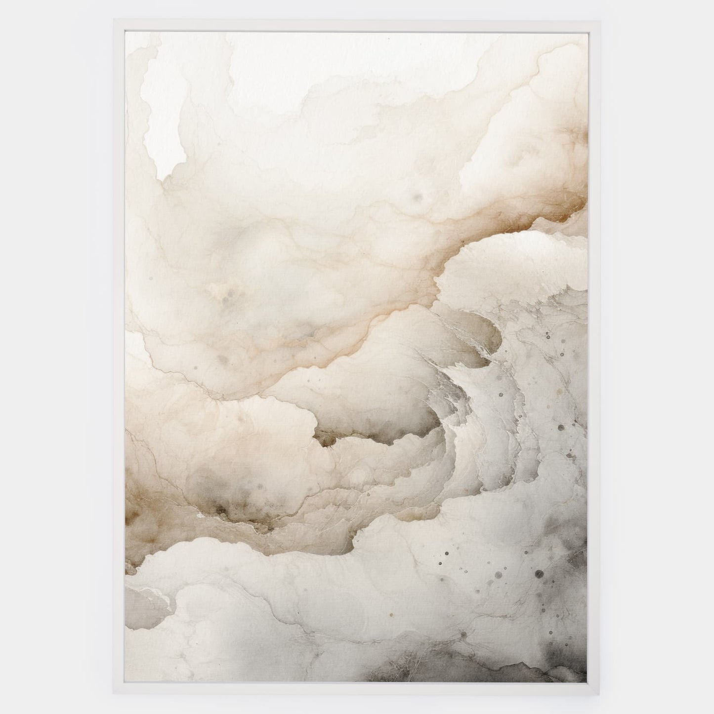 Abstract poster Neutral calm