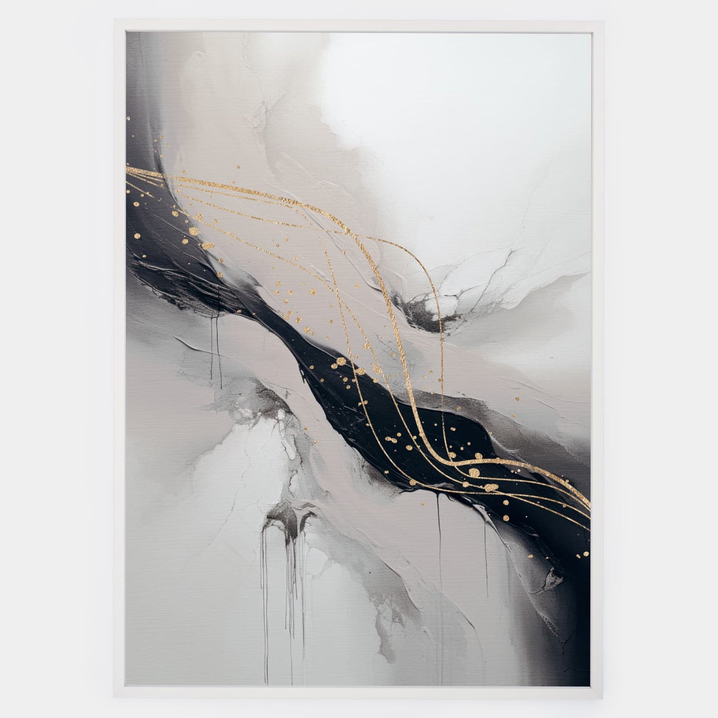 Abstract poster Timeless Flow