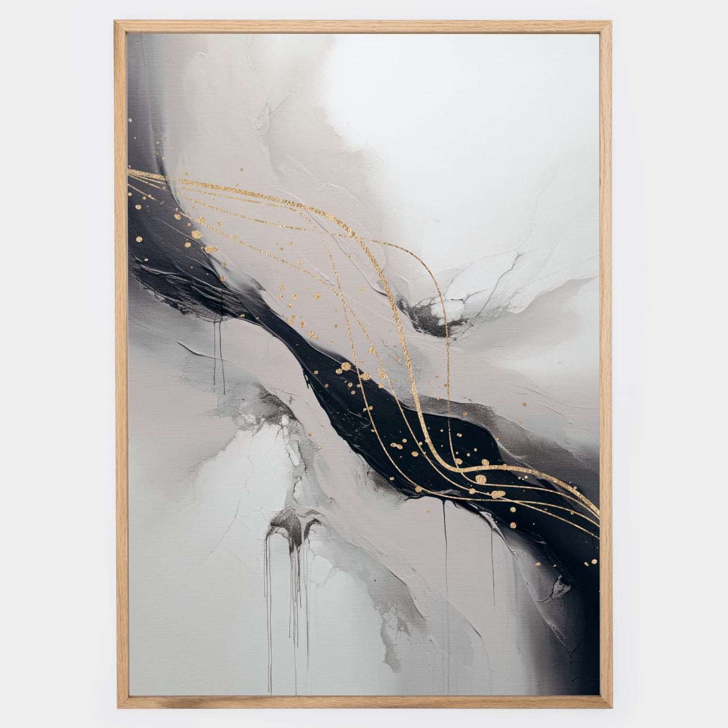 Abstract poster Timeless Flow