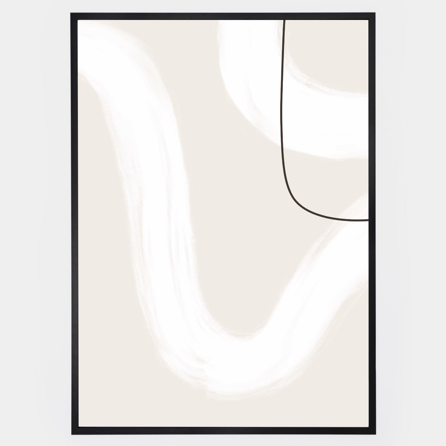 Boho poster "Brushstrokes" No. 2