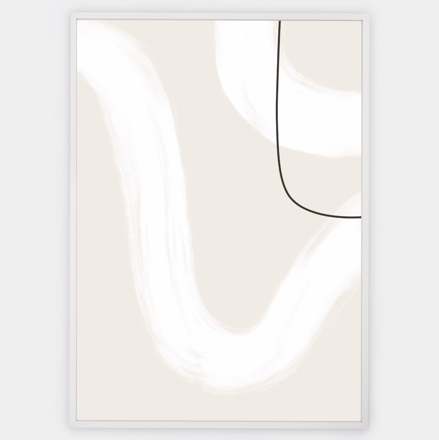 Boho poster "Brushstrokes" No. 2