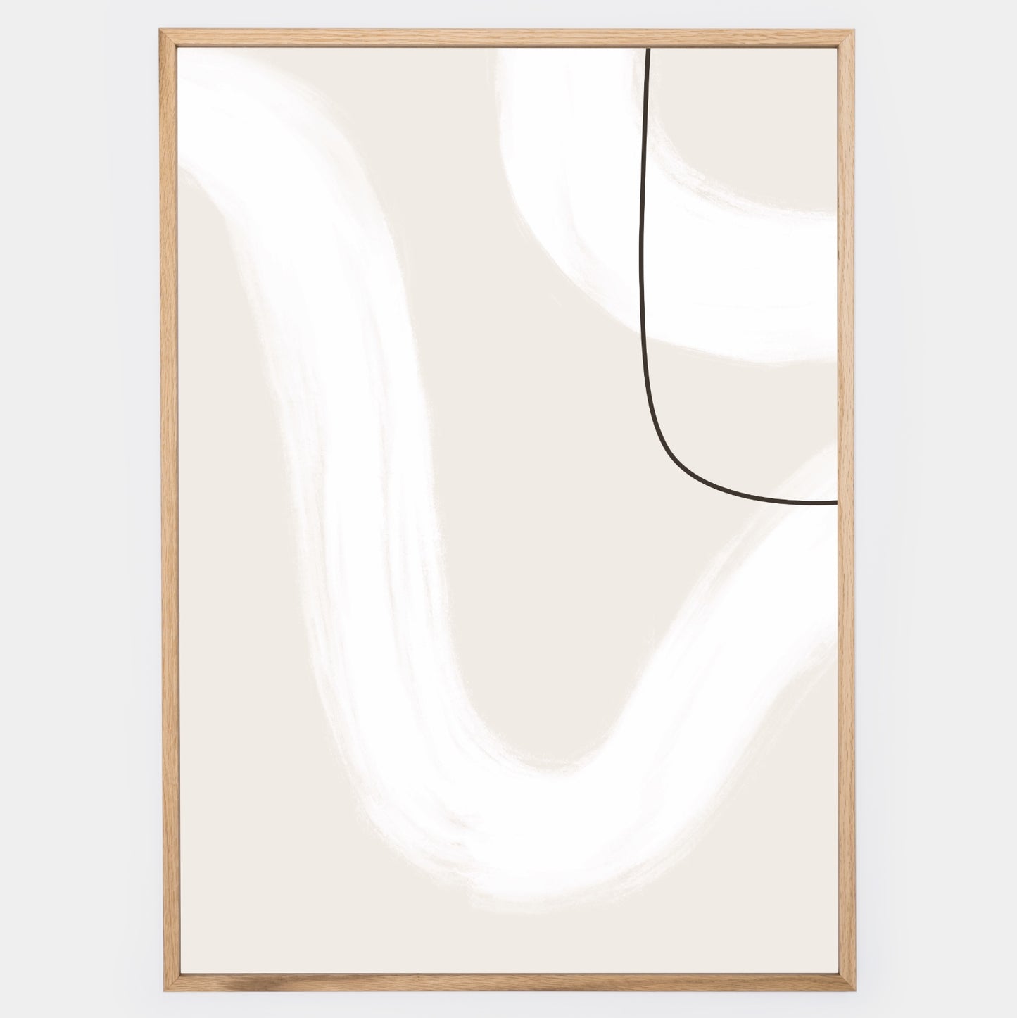 Boho poster "Brushstrokes" No. 2