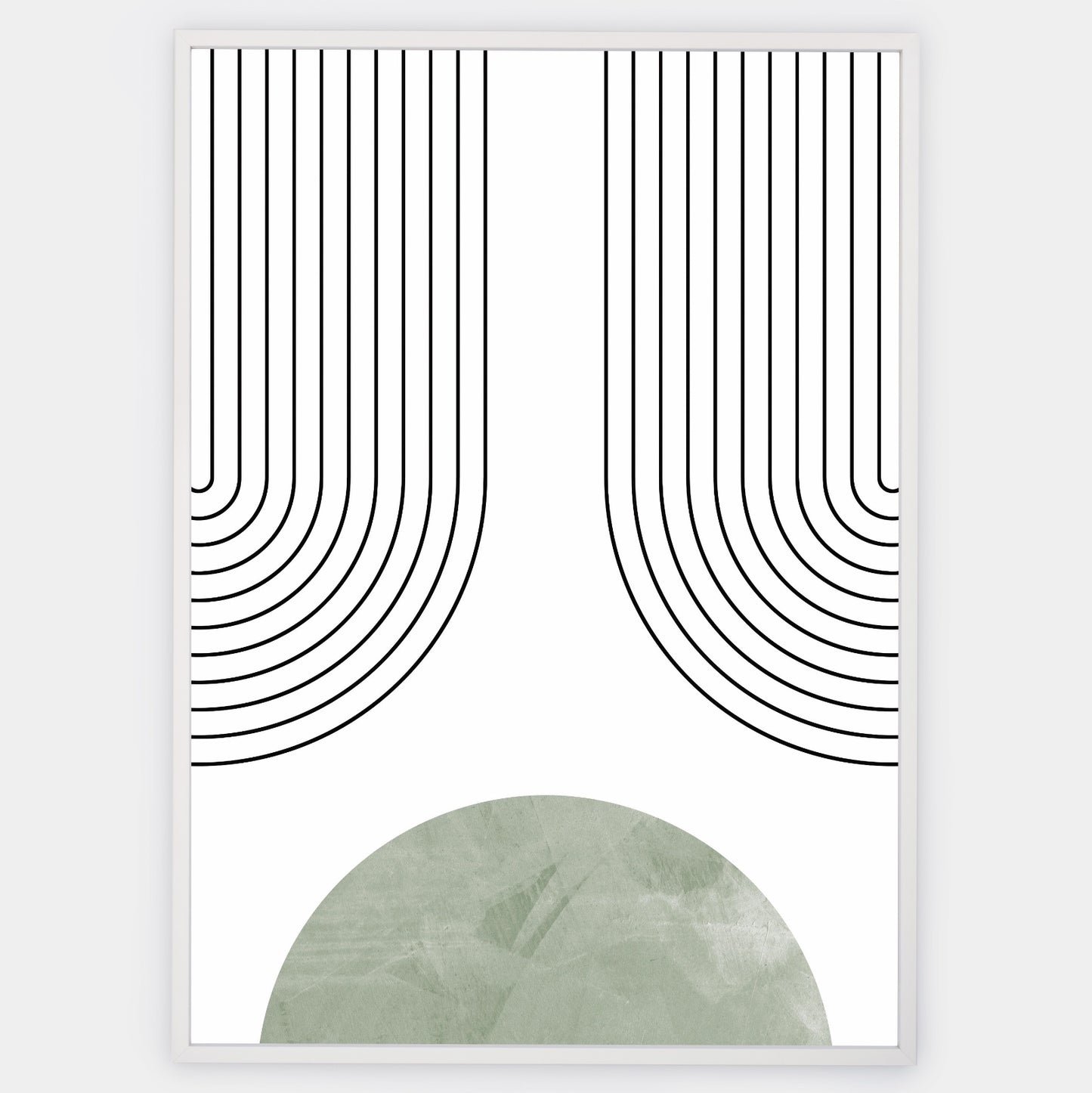 Boho Plakát "Green" 1