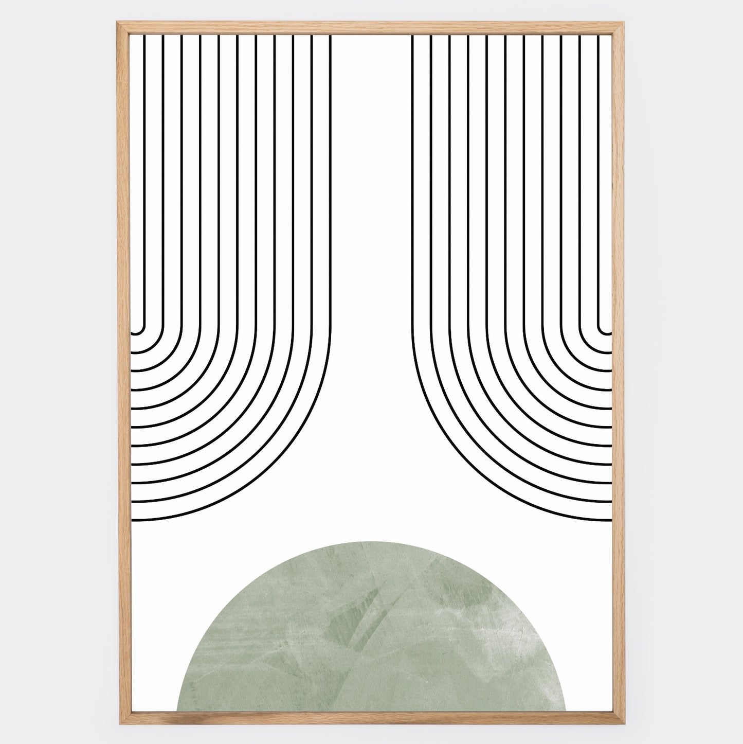 Boho Plakát "Green" 1