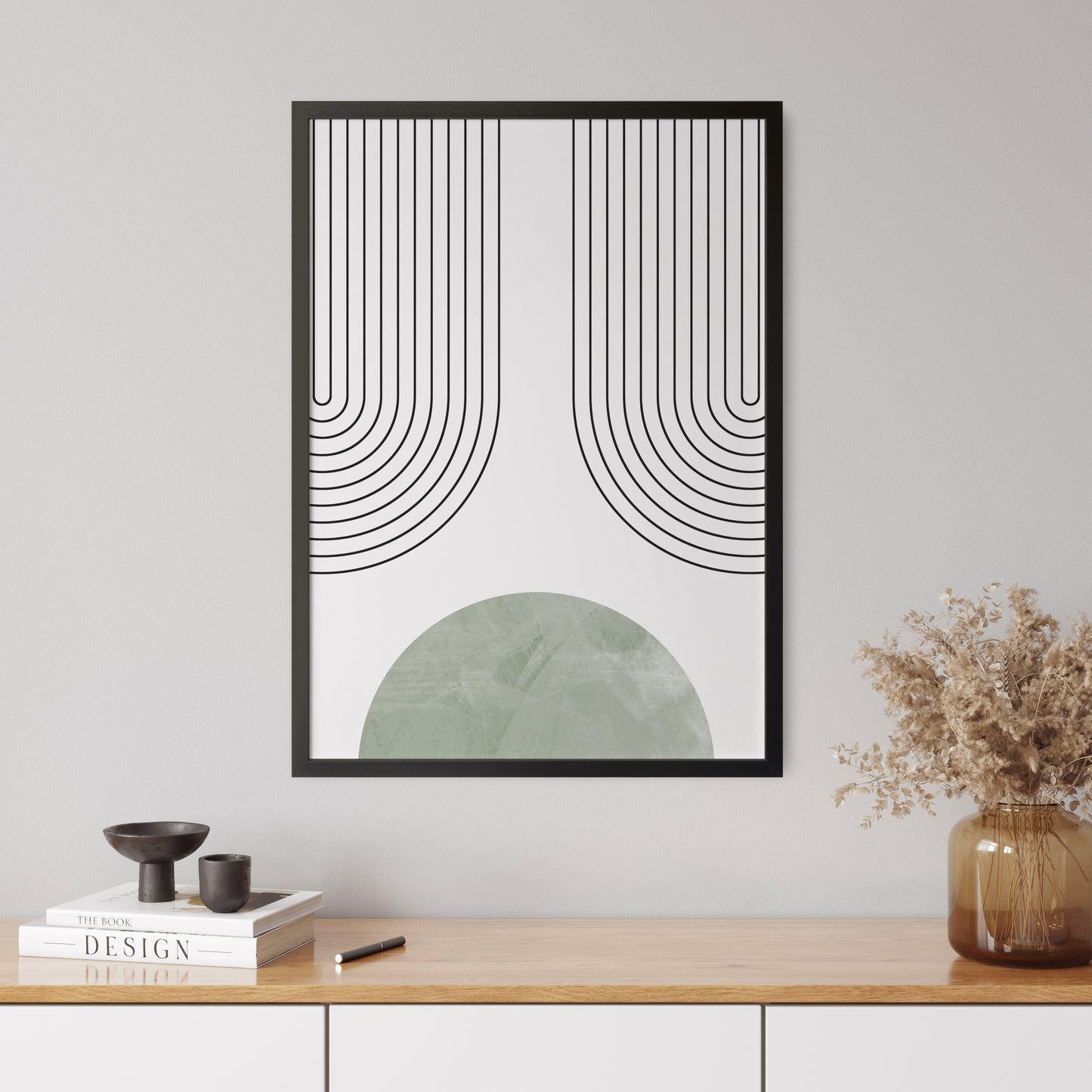 Boho Plakát "Green" 1