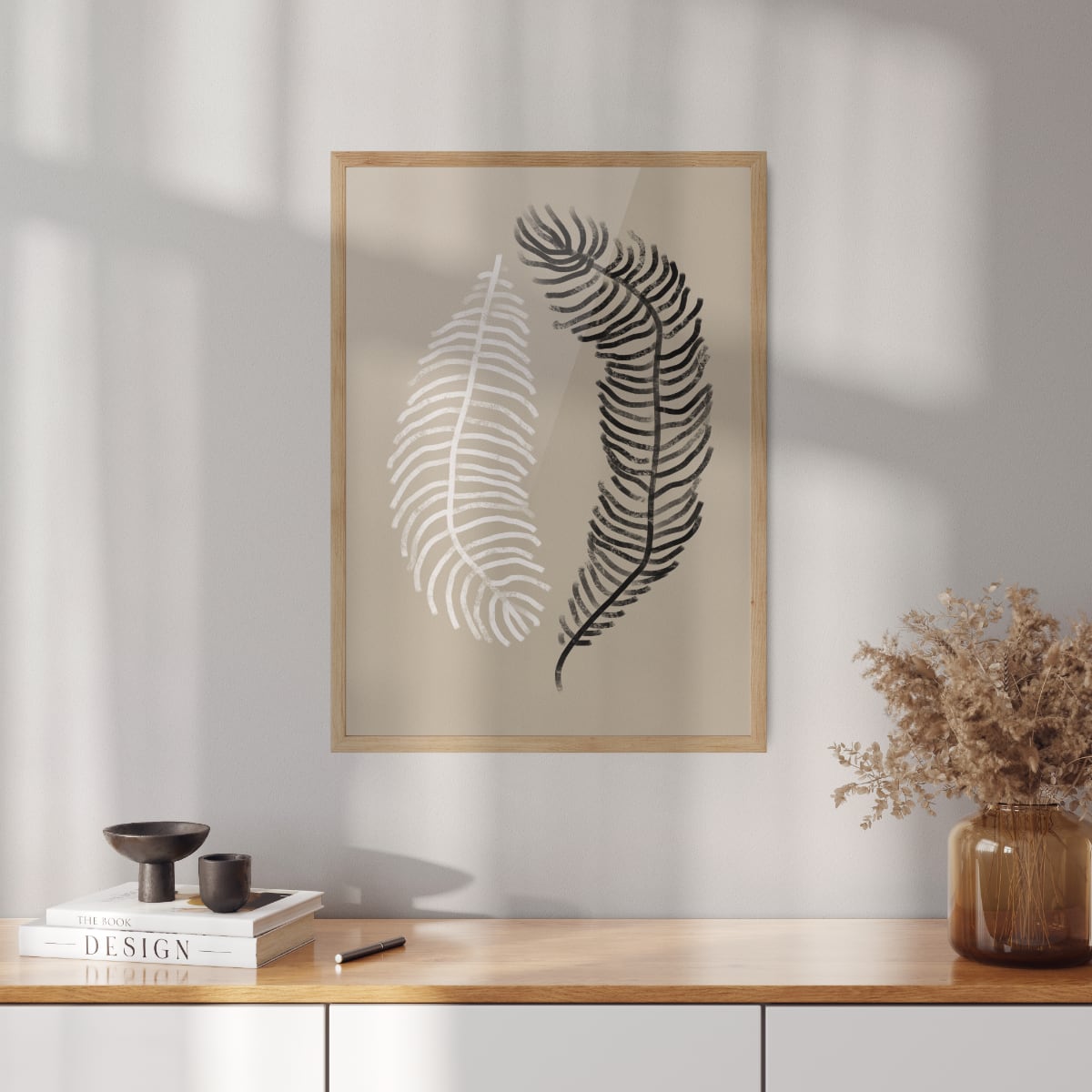 Boho Plakát "Feather"