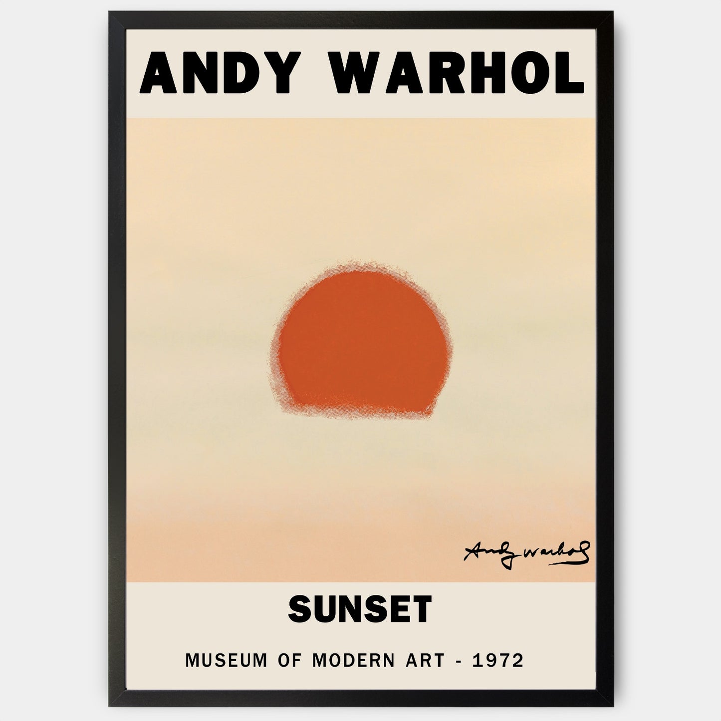 Plakát Sunset | Andy Warhol