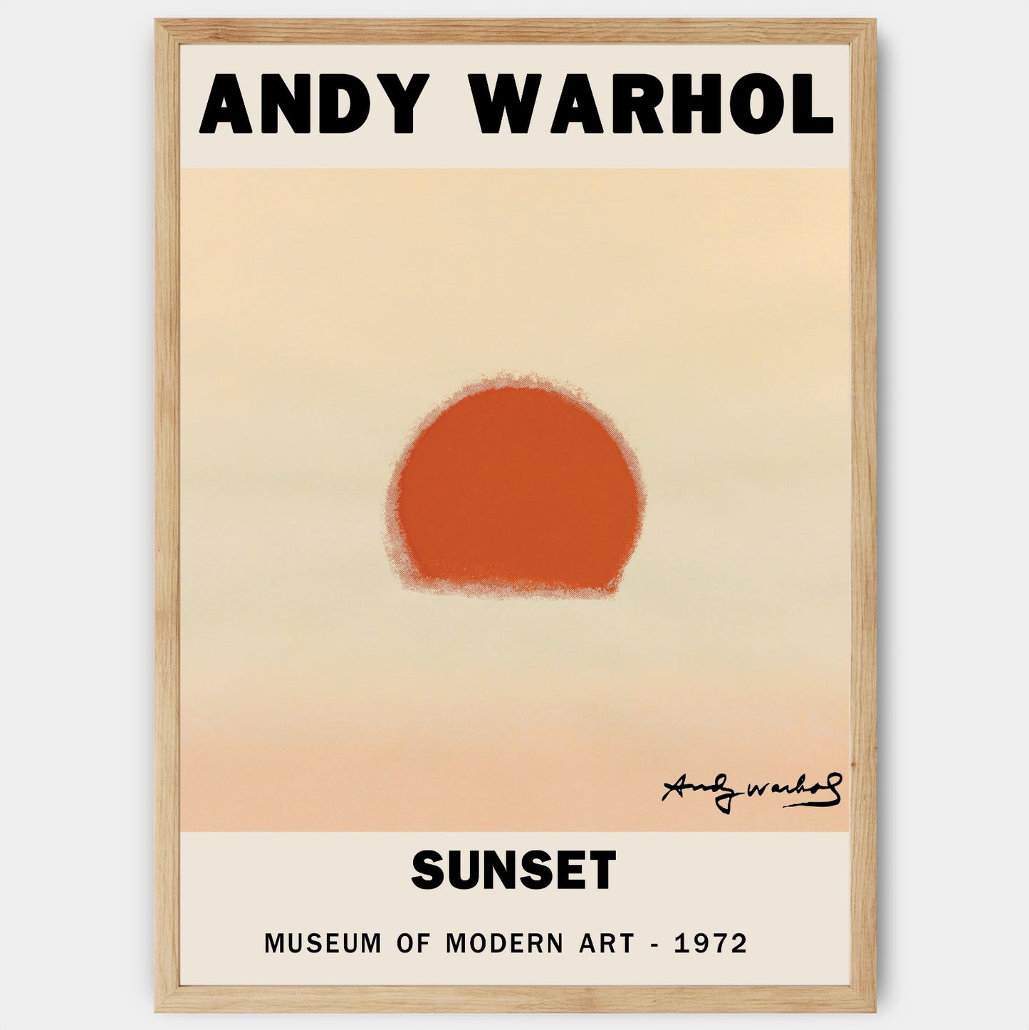 Plakát Sunset | Andy Warhol