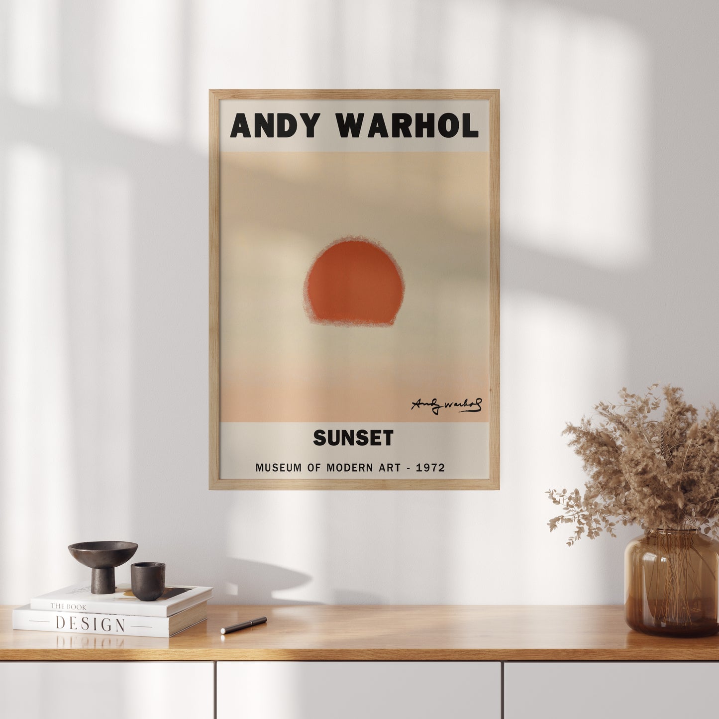Plakát Sunset | Andy Warhol