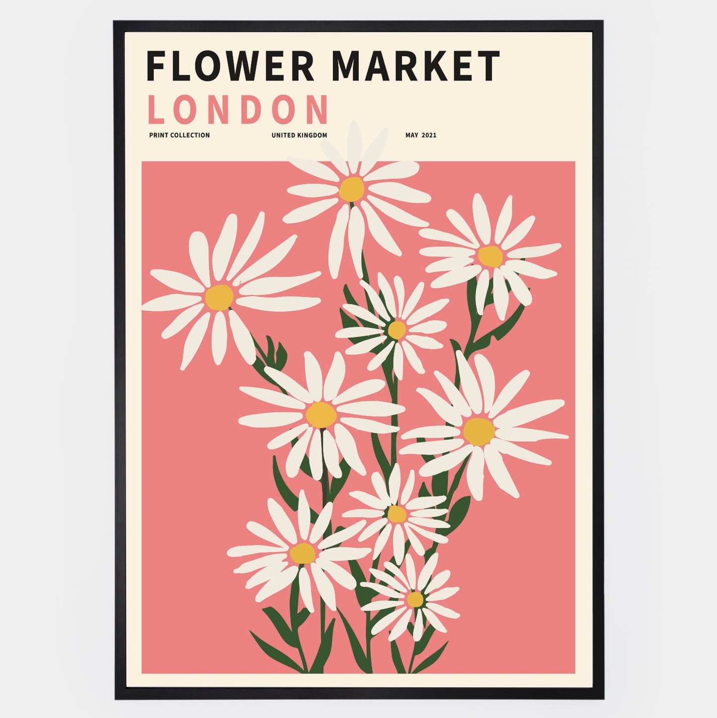 Plakát Flower Market London