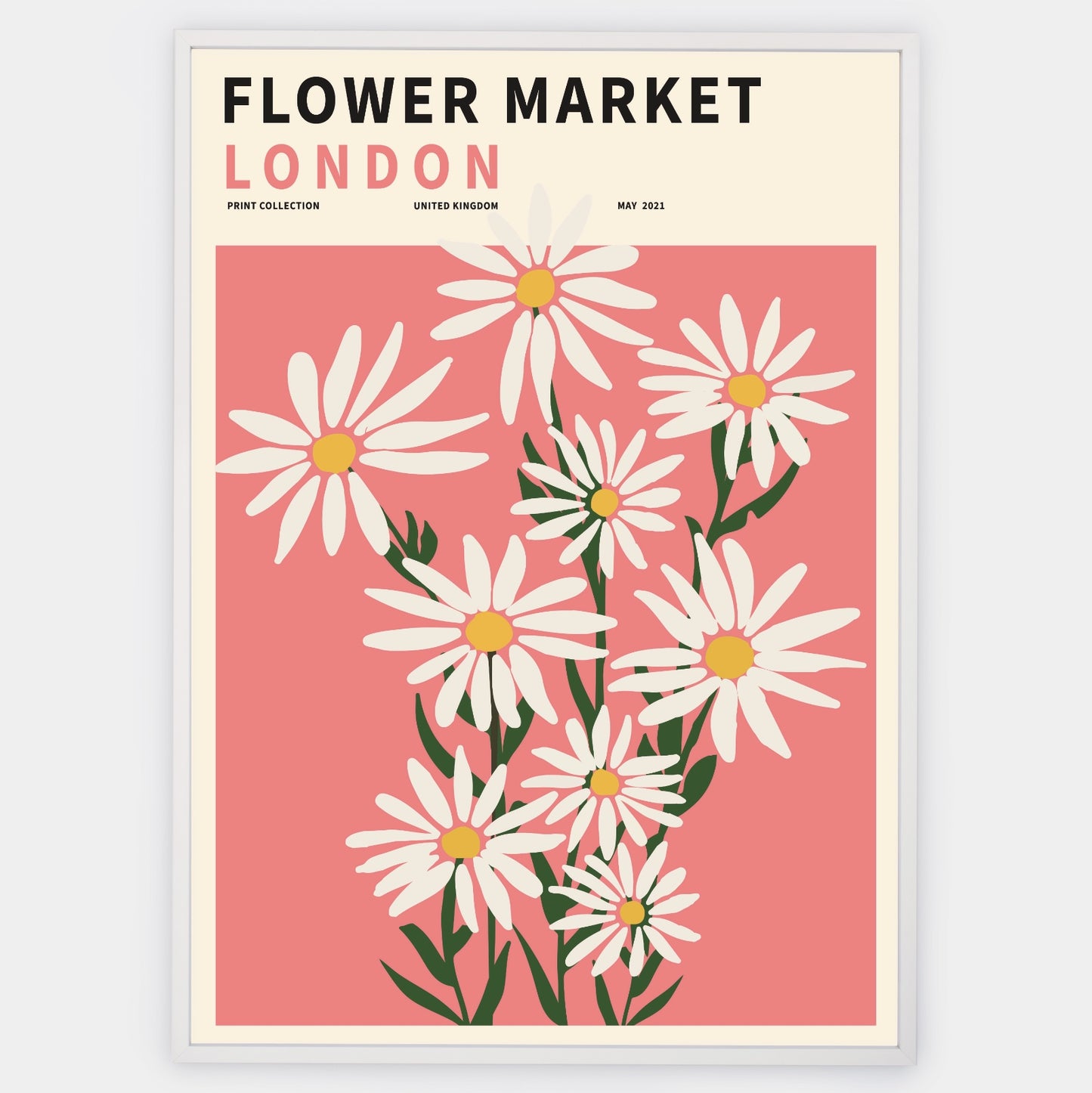 Plakát Flower Market London