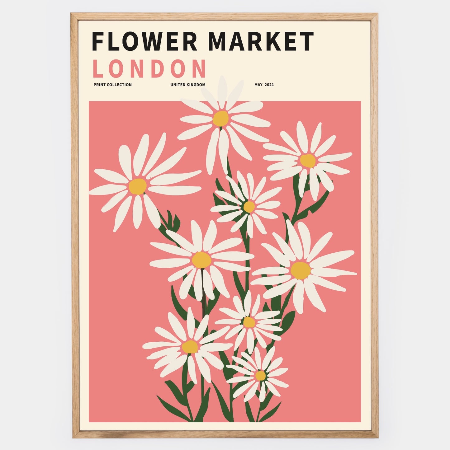 Plakát Flower Market London