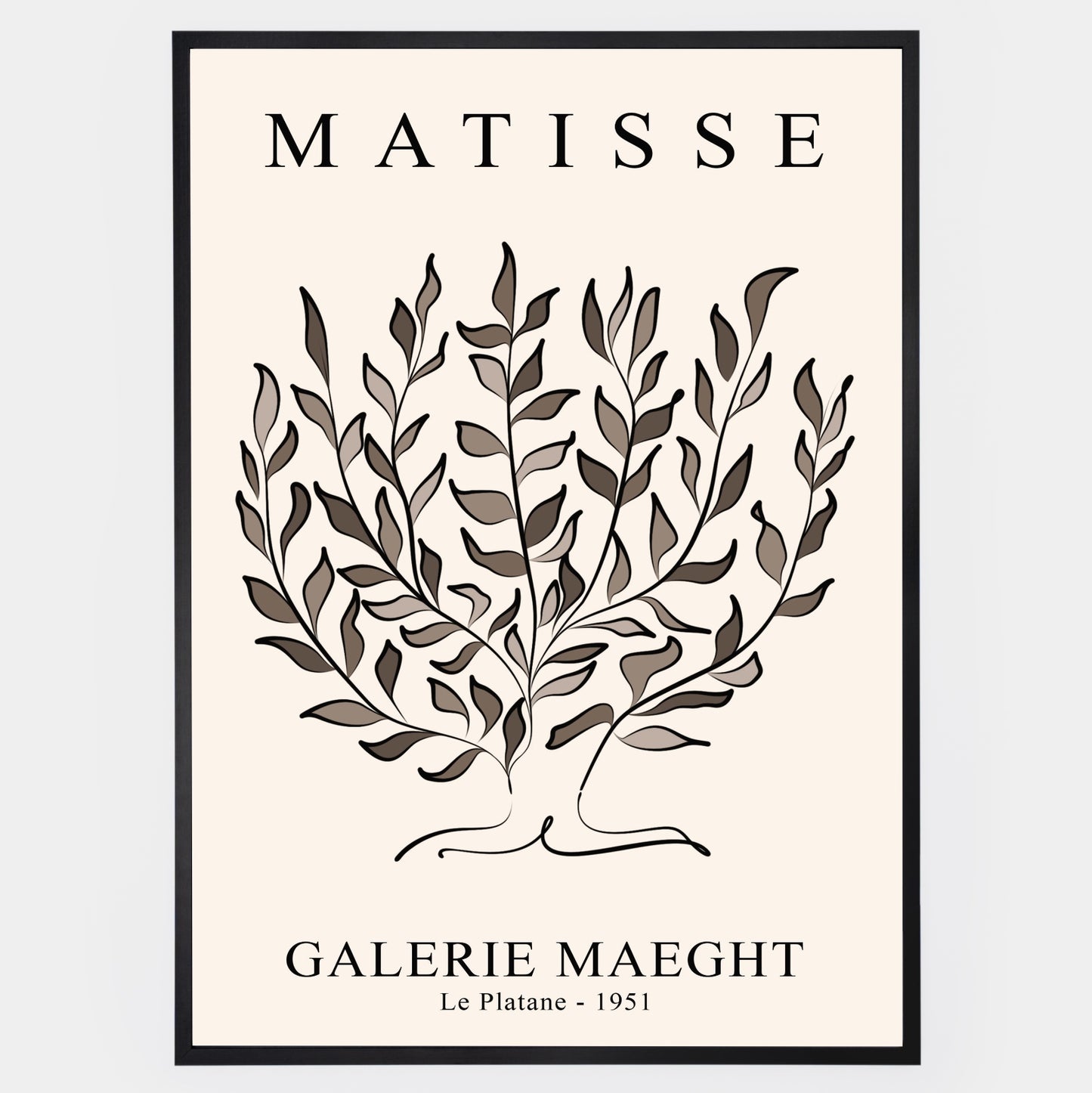 Plakát Le Platane | Henri Matisse