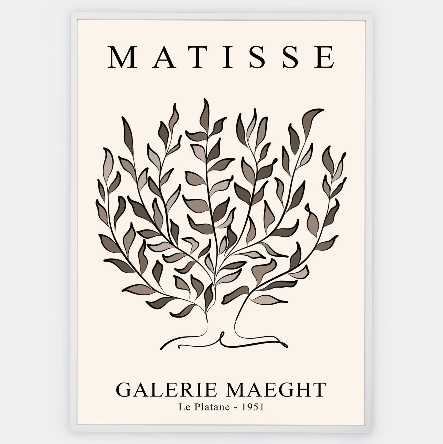 Plakát Le Platane | Henri Matisse