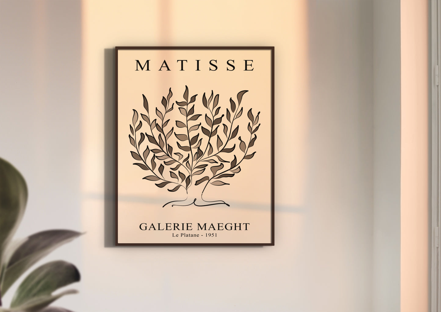 Plakát Le Platane | Henri Matisse