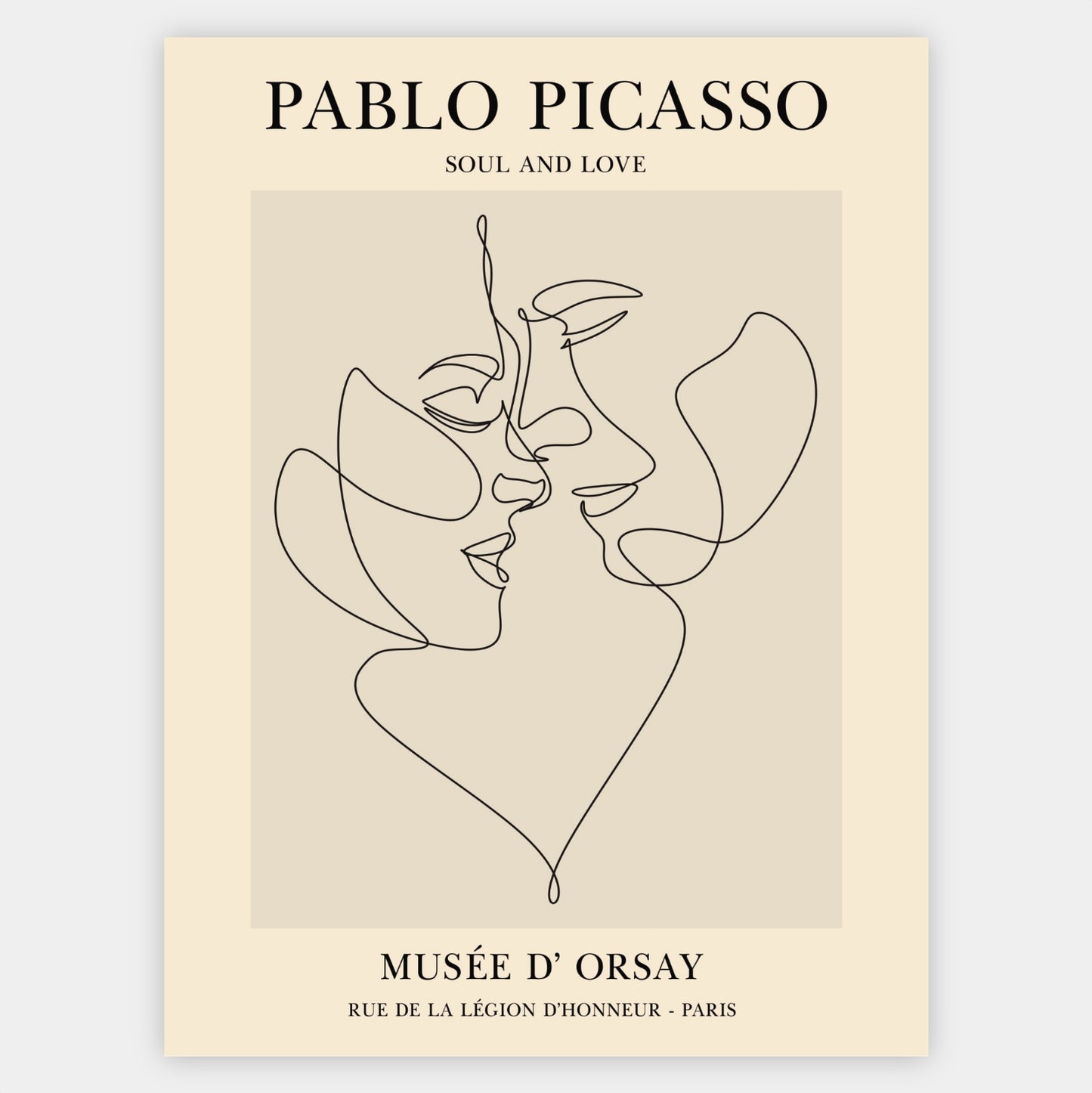Plakát Soul and Love | Pablo Picasso