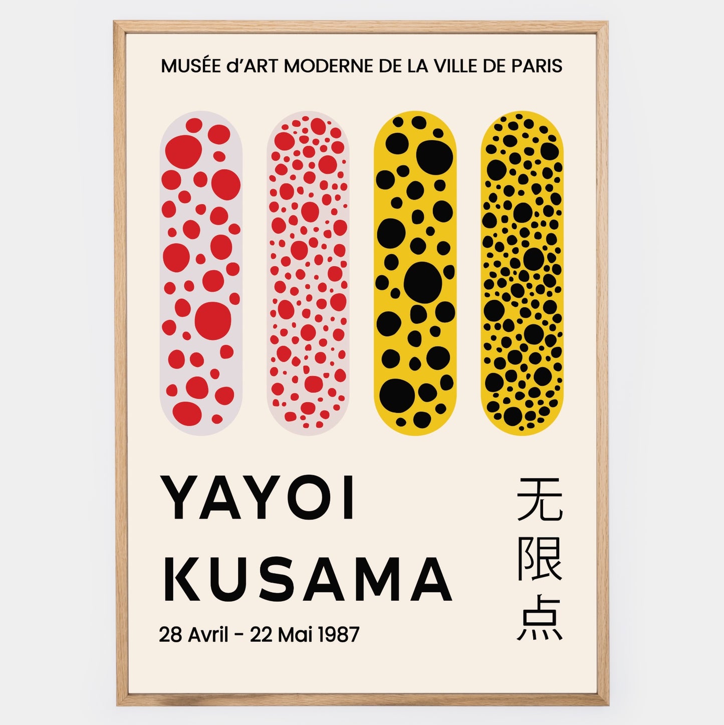 Plakát Four Lines | Yayoi Kusama