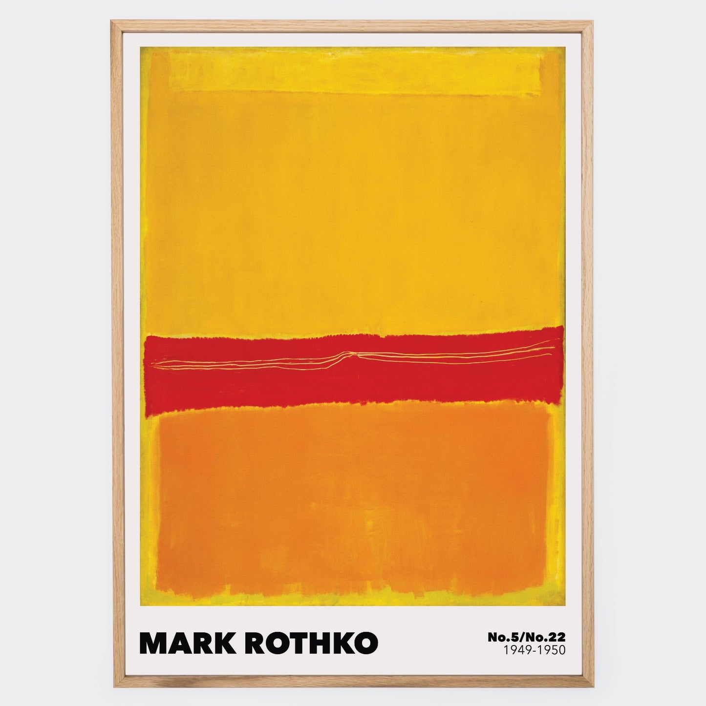 Poster No.5/No.22 | Mark Rothko