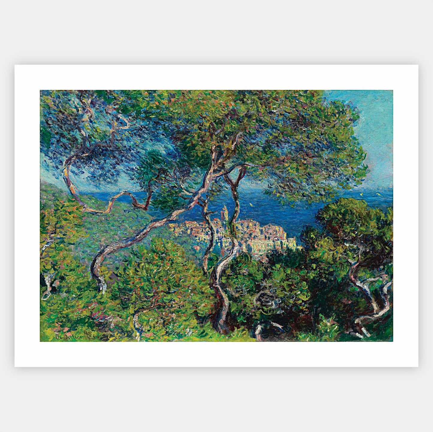 Plakát Bordighera | Claude Monet