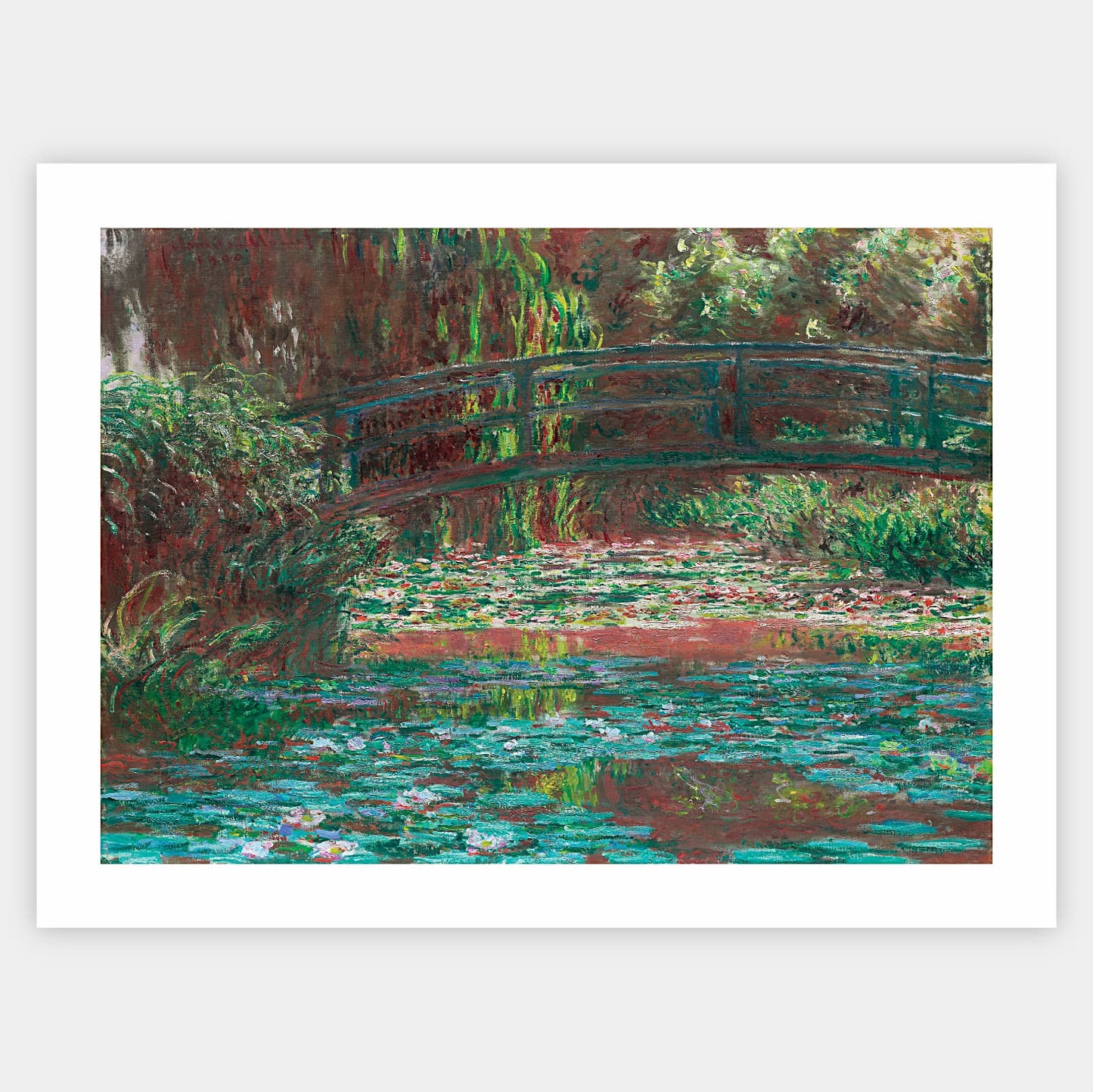 Plakát Jezírko s lekníny | Claude Monet
