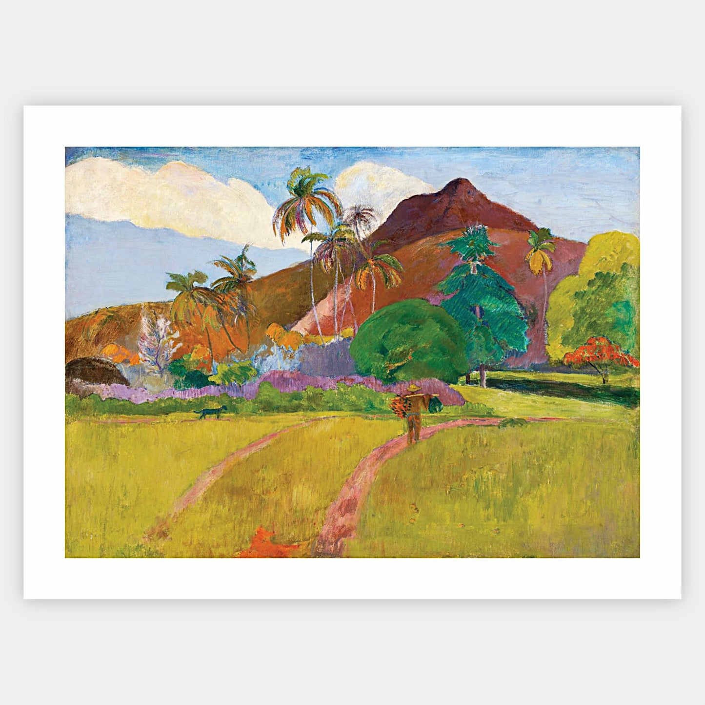 Plakát Tahitská země | Paul Gauguin