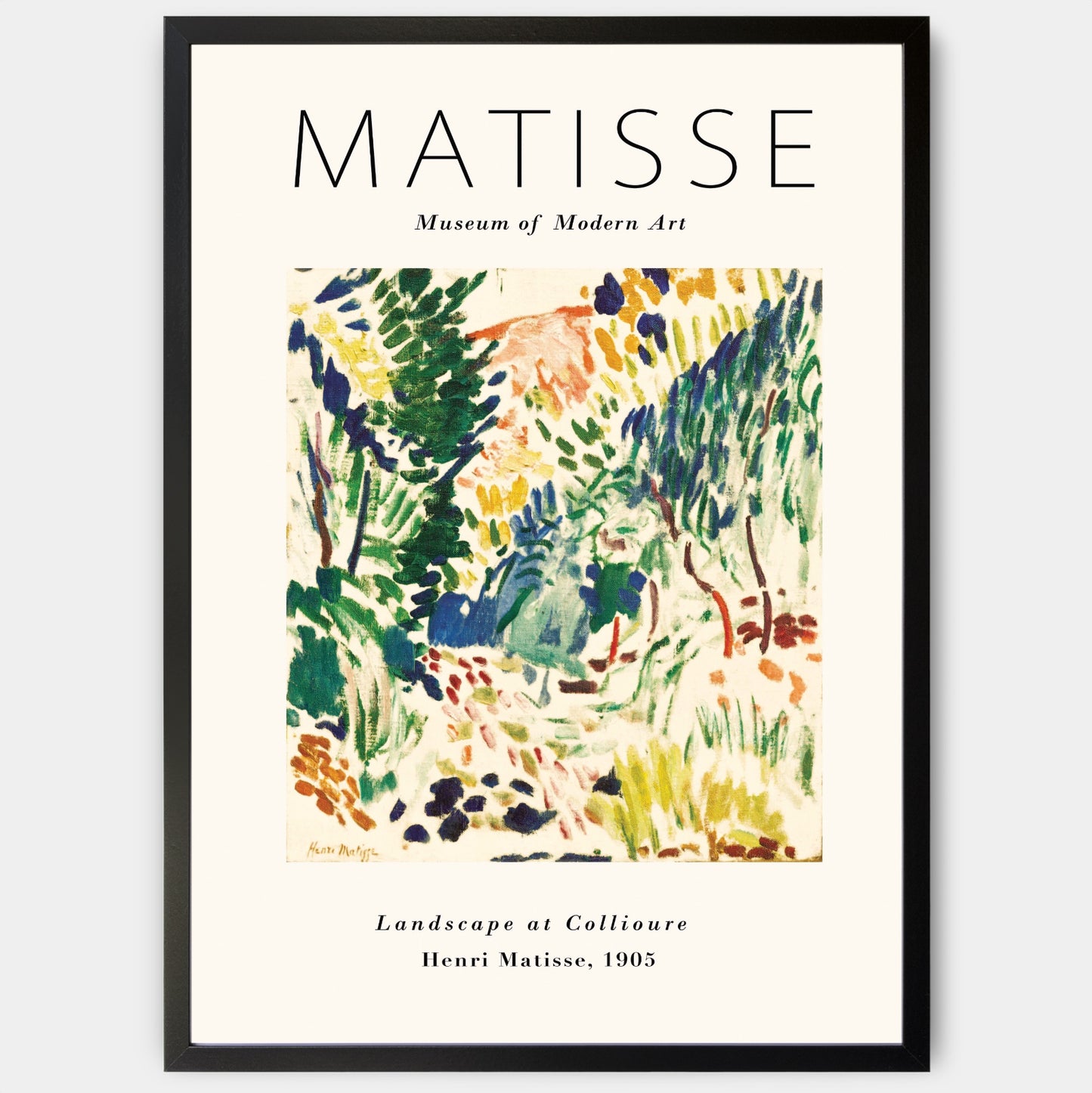 Plakát Landscape at Collioure | Henri Matisse