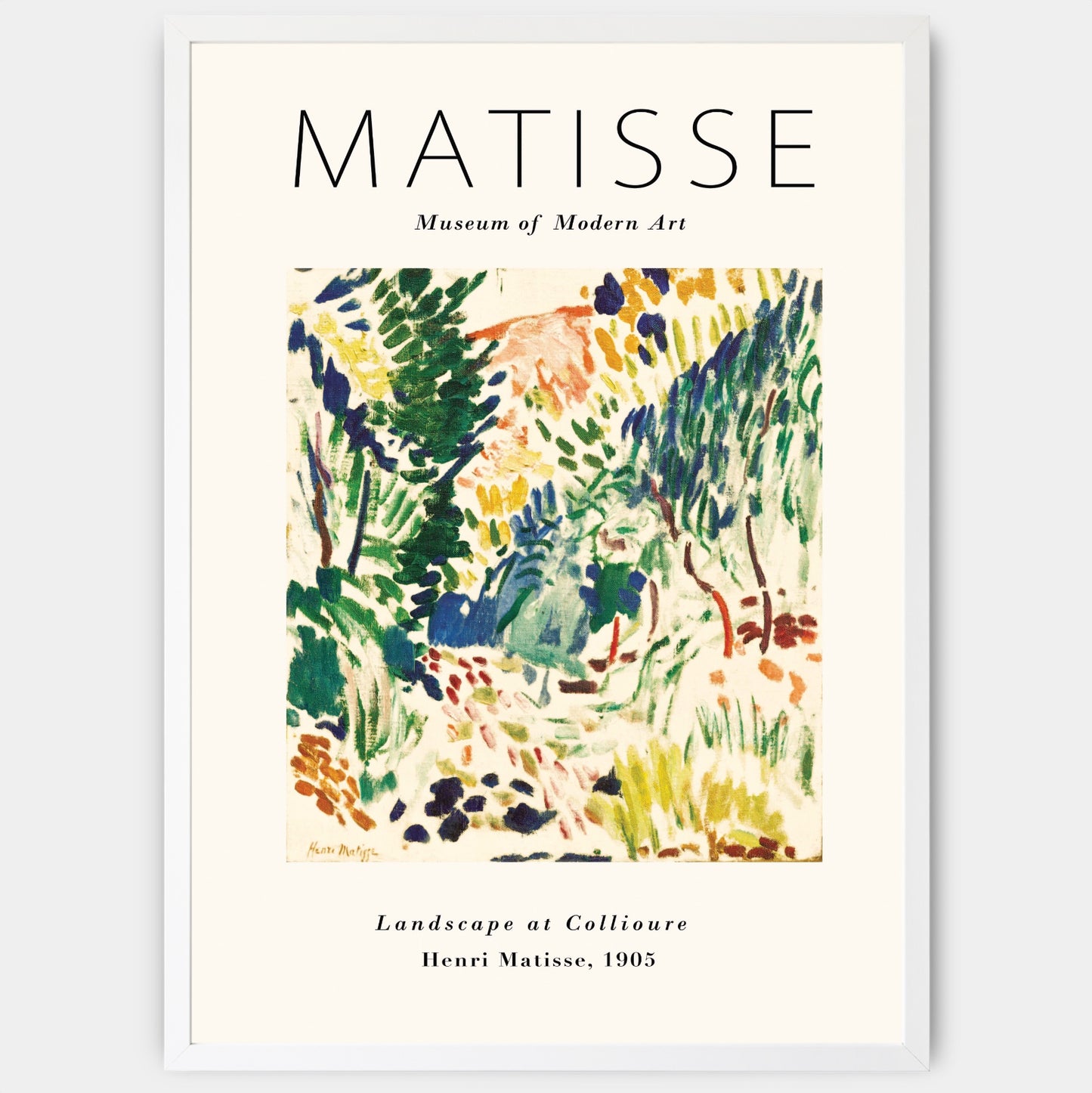 Plakát Landscape at Collioure | Henri Matisse
