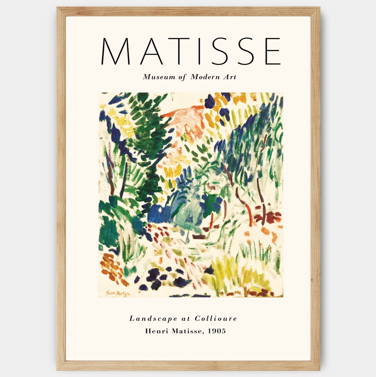 Plakát Landscape at Collioure | Henri Matisse