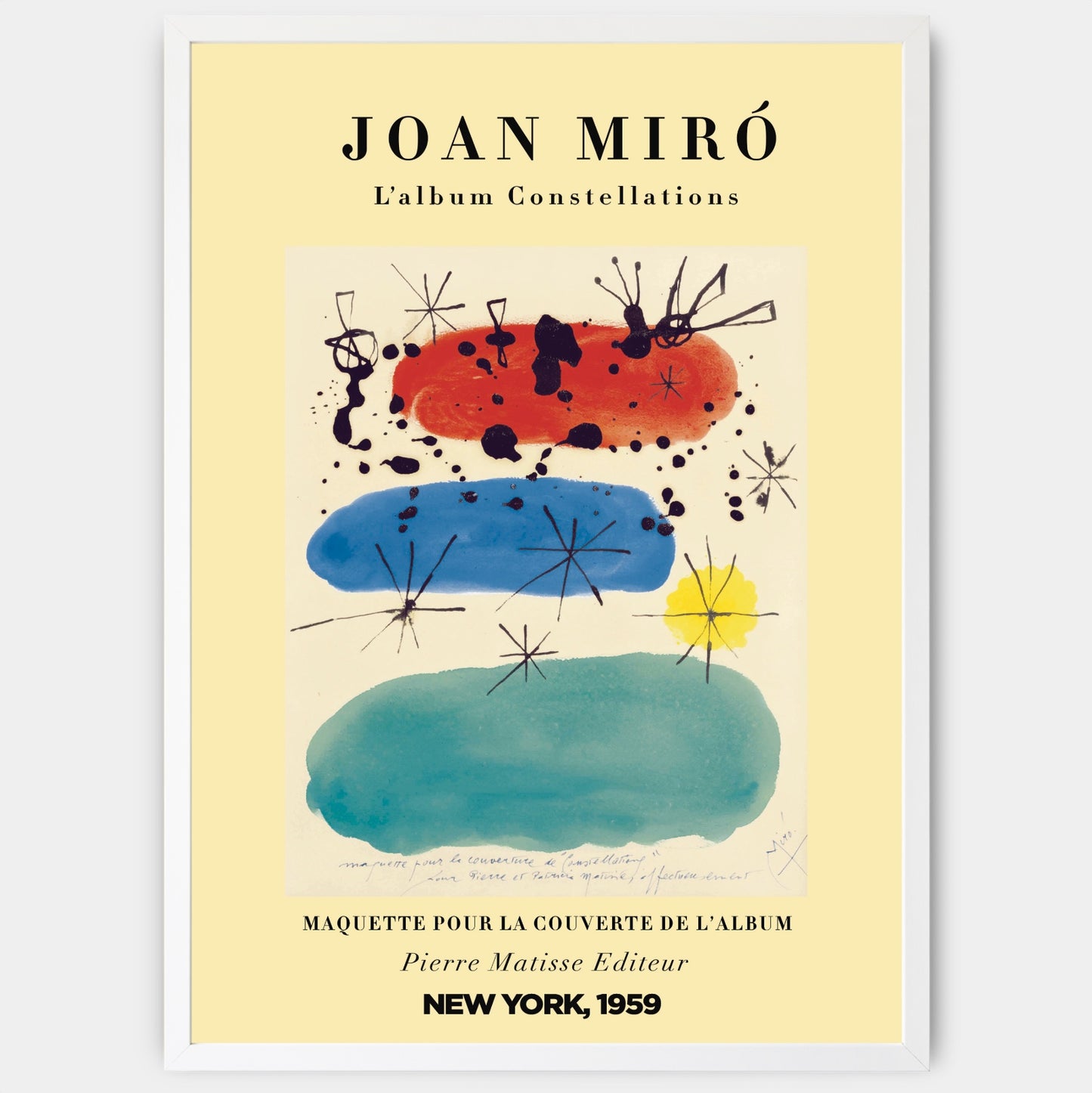 Abstract Art Poster | Joan Miró