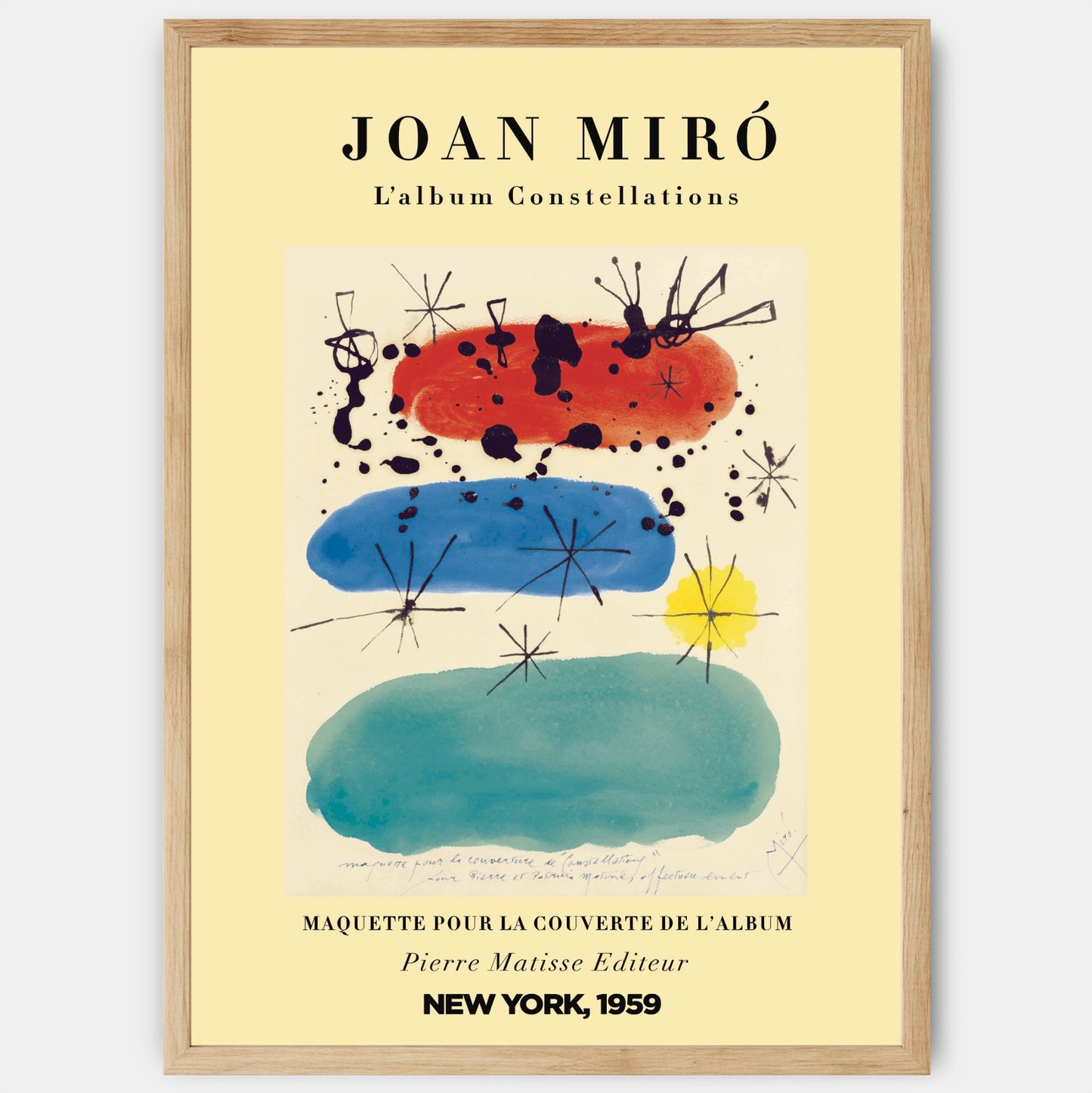 Abstract Art Poster | Joan Miró