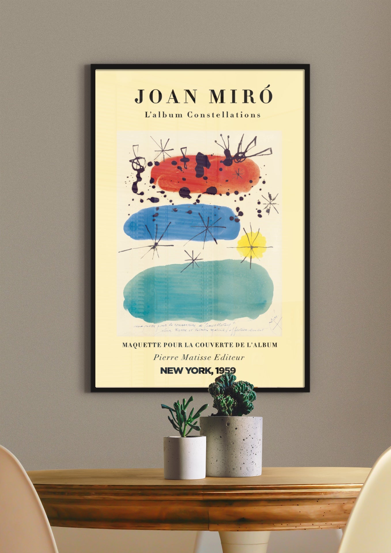 Abstract Art Poster | Joan Miró
