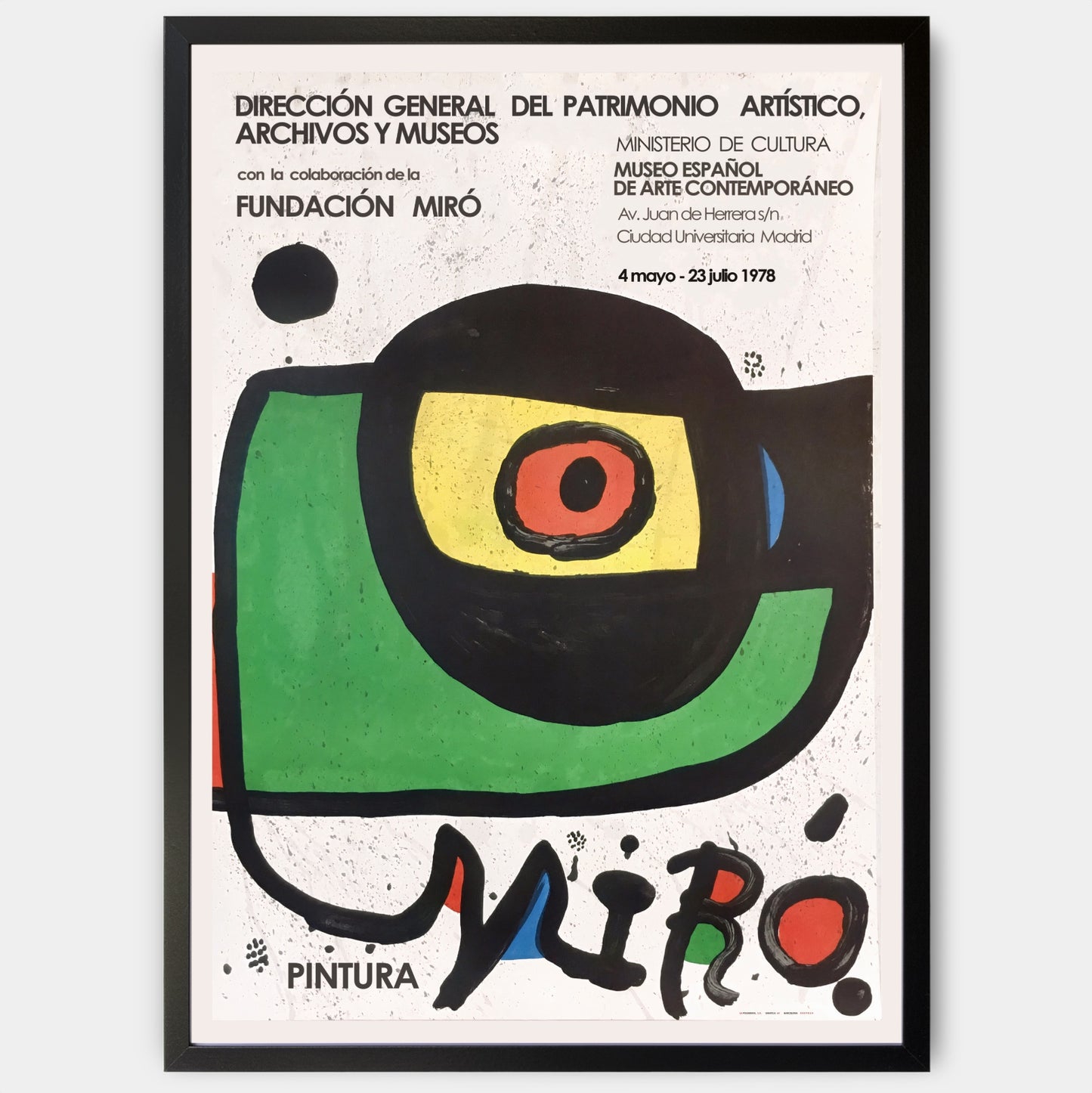 Plakát Pintura | Joan Miró