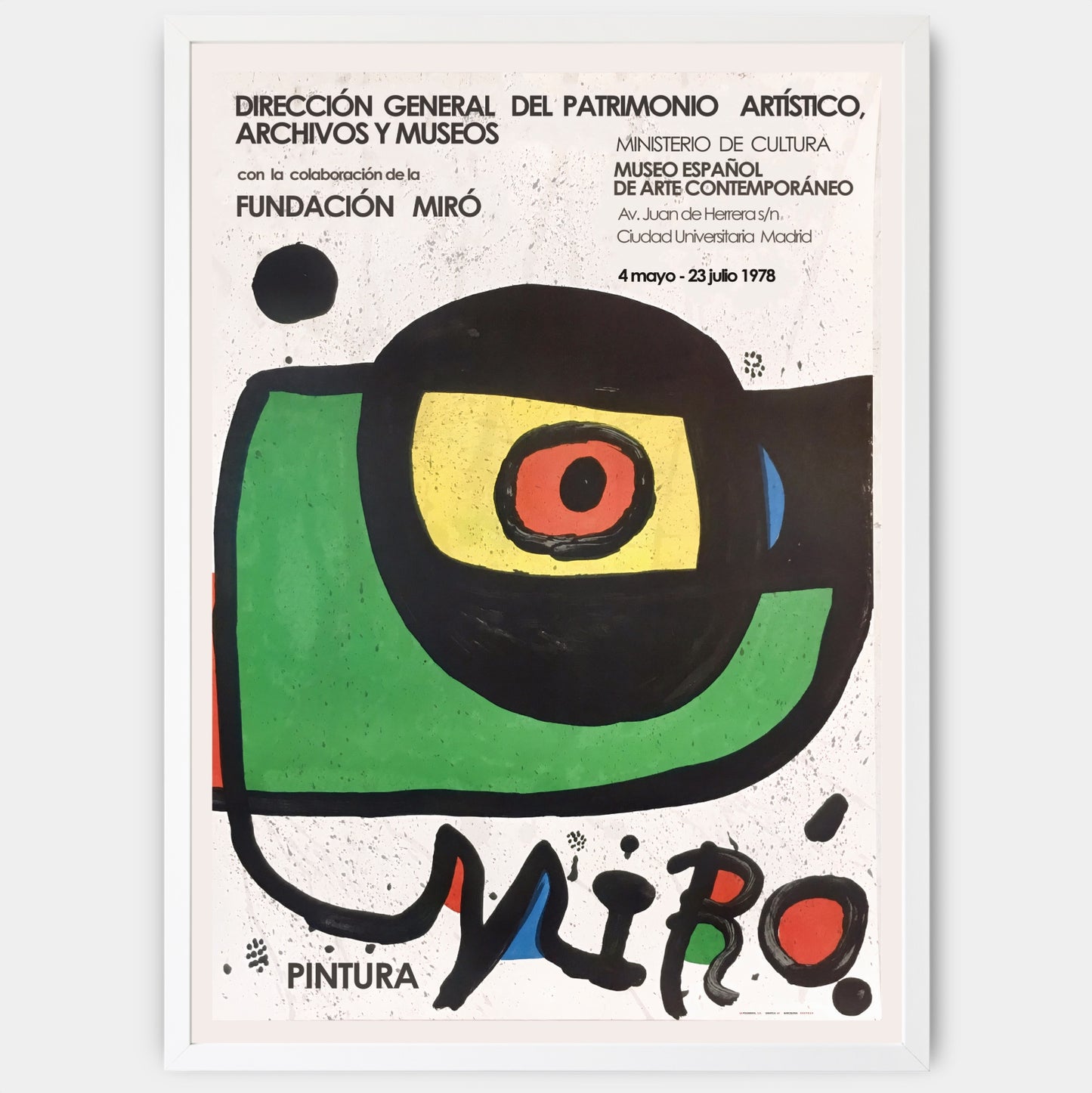 Plakát Pintura | Joan Miró
