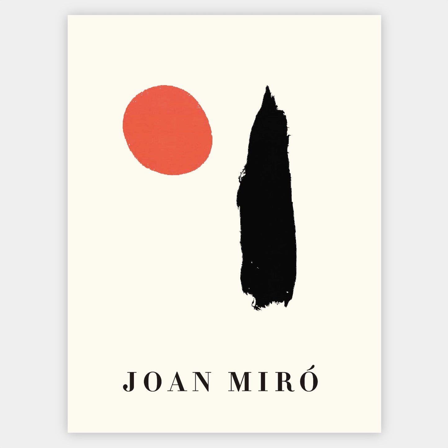 Plagát Simple | Joan Miró