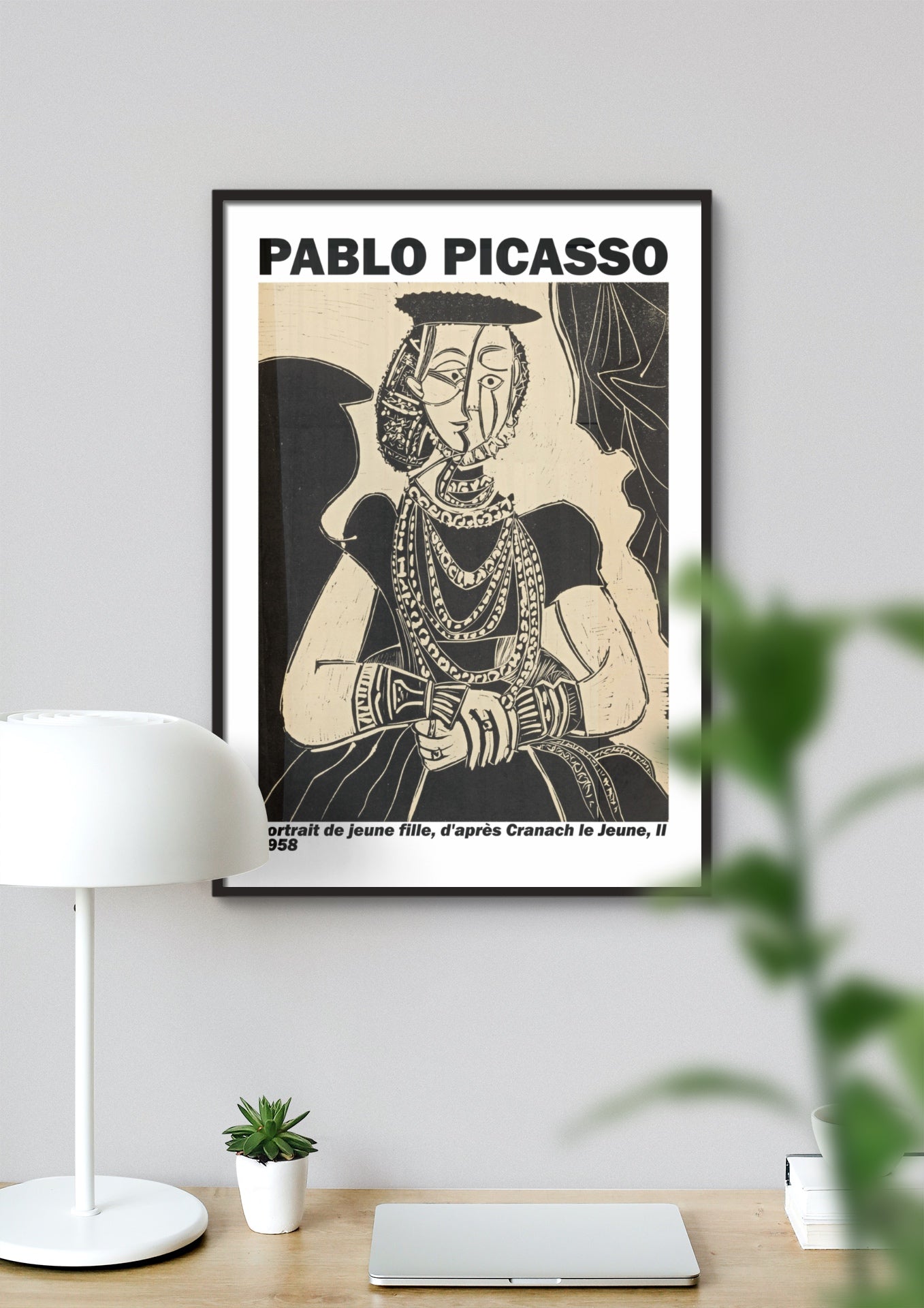 Poster Portrait of a Young Lady | Pablo Picasso