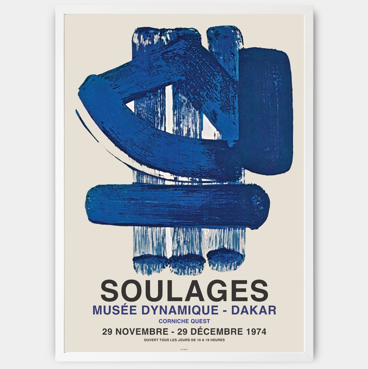 Plakát Musee Dynamique | Pierre Soulages
