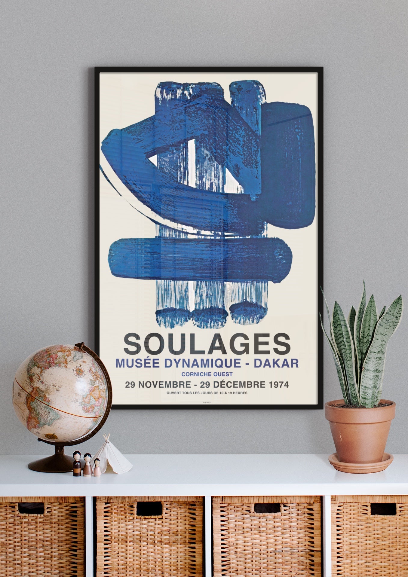Plakát Musee Dynamique | Pierre Soulages