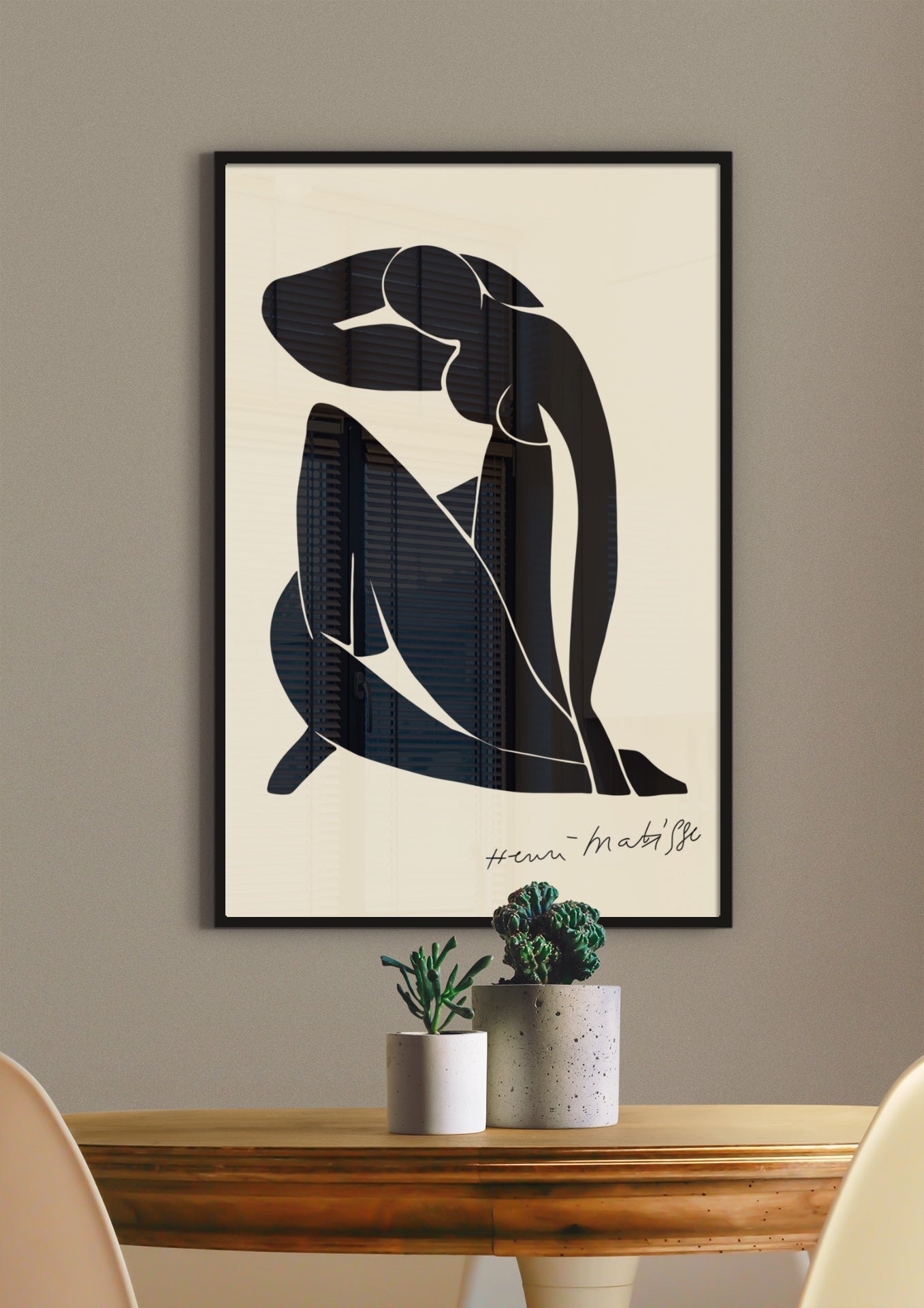 Plakát Woman in Black | Matisse