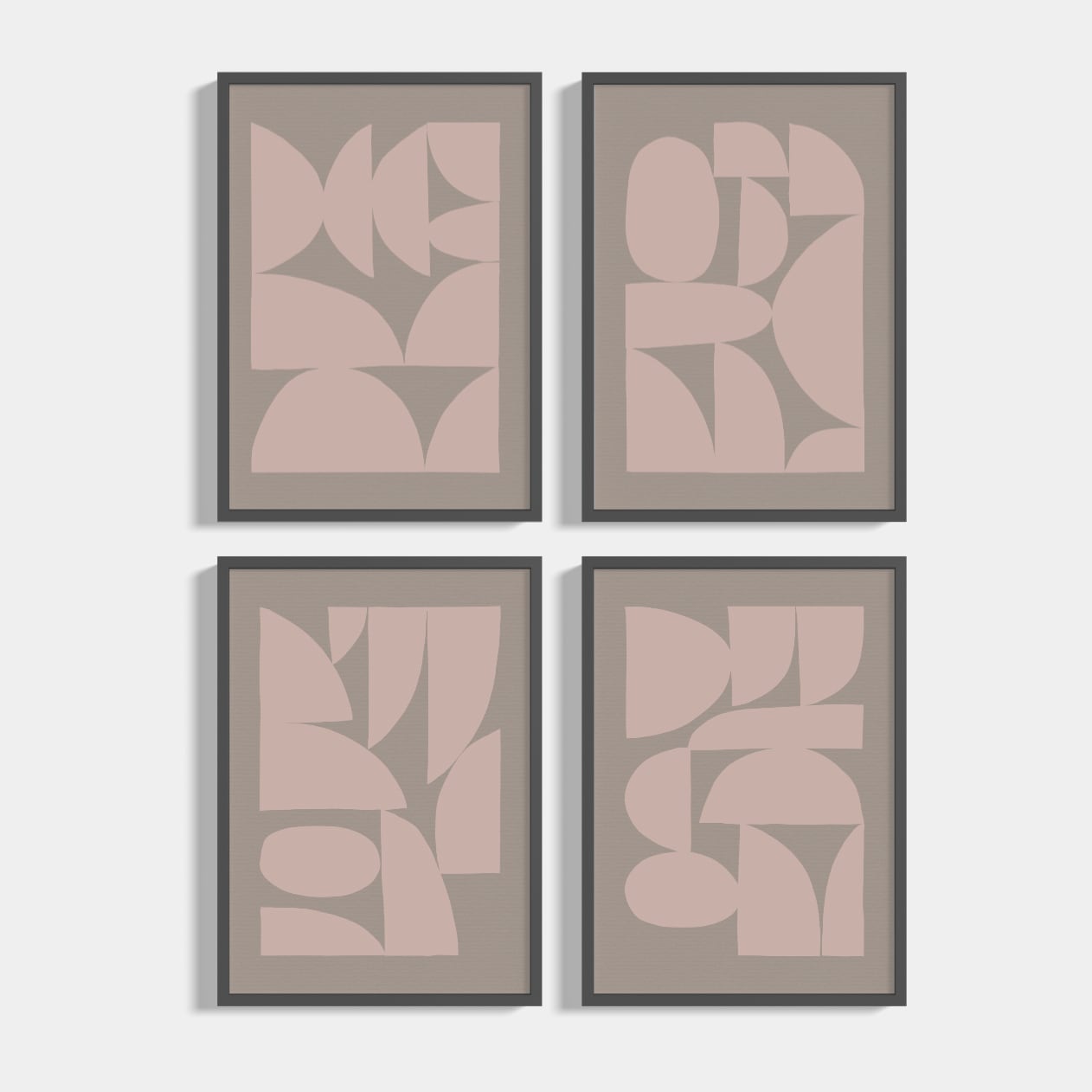 Sestava 4 plakátů Cardboard