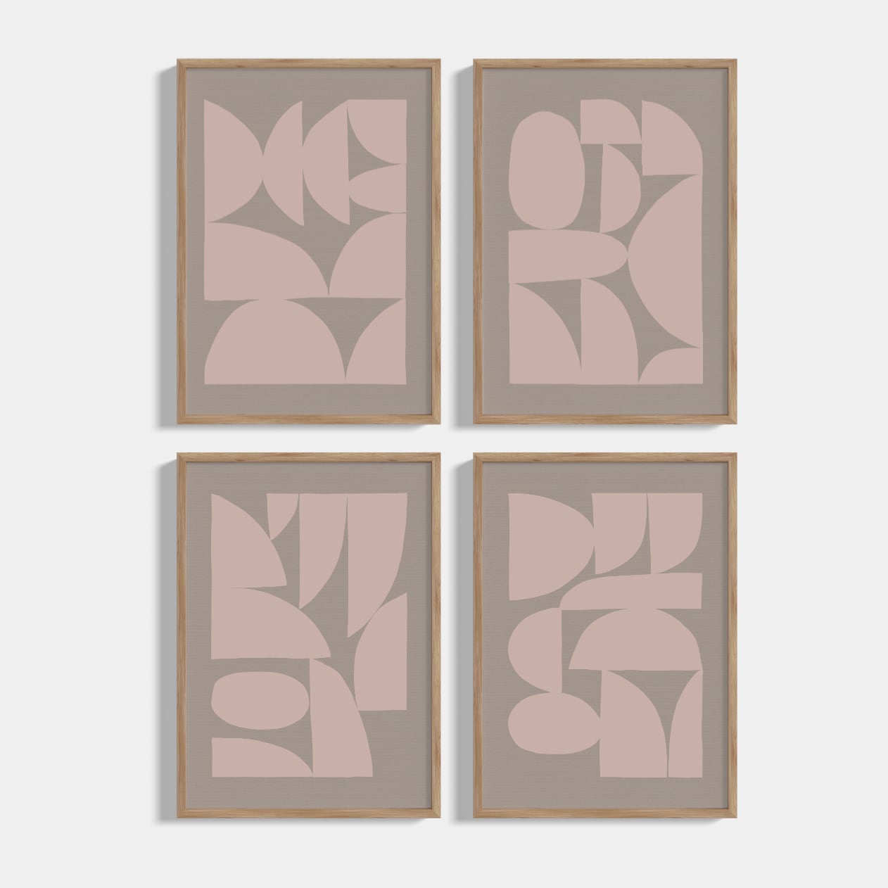 Sestava 4 plakátů Cardboard