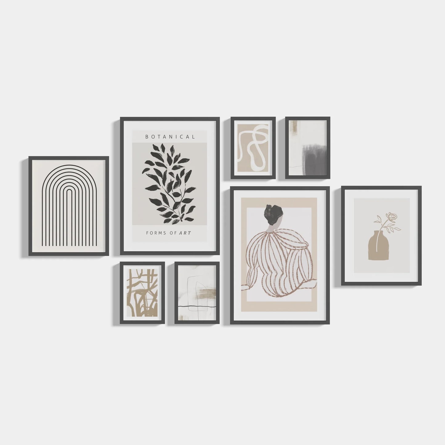 Set of 8 Mood posters